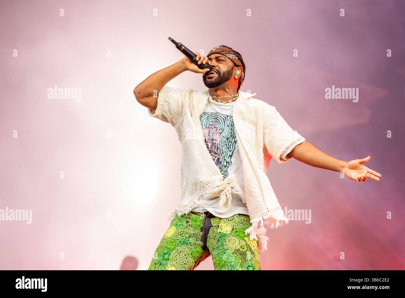 Sean Anderson Rapper July 30, 2022, Chicago, Illinois, U.S: Rapper BIG SEAN (SEAN MICHAEL ...