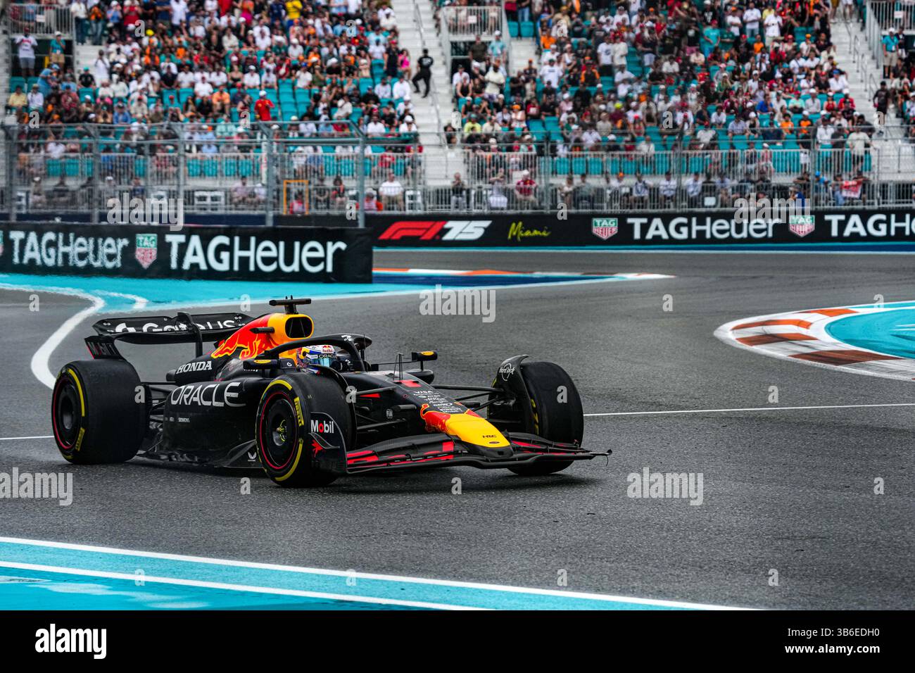 May 3, 2025, Miami, Florida, USA: Max Verstappen (NED) - Oracle Red ...