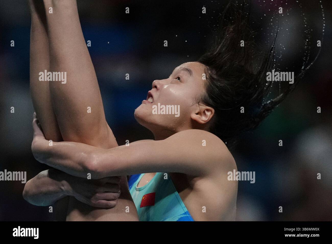 Chen Jia of China competes in the Women's 3m Springboard event for the ...