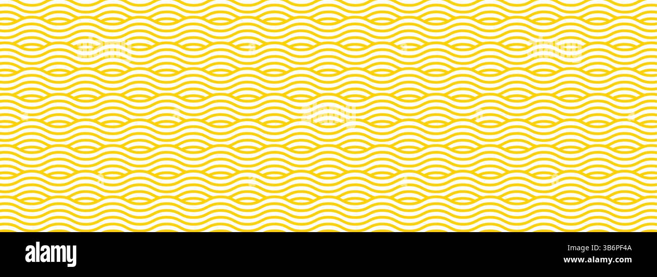 Minimal Wave Pattern Vector Seamless blue wave pattern vector with modern minimal line design for ...