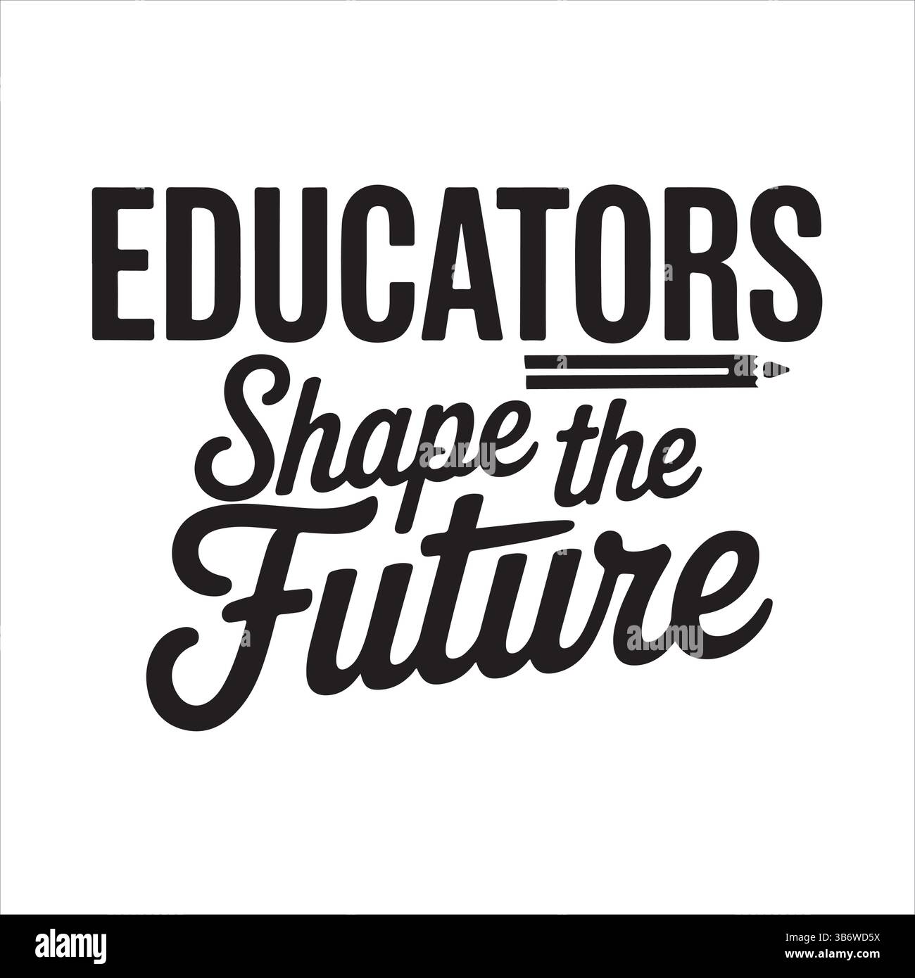 Teacher's day svg Stock Vector