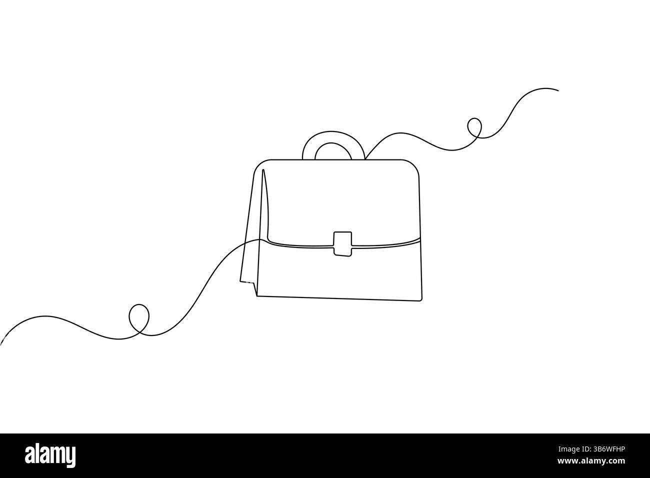 Continuous one line cloud storage symbol  modern minimalist vector design for tech concepts Stock Vector