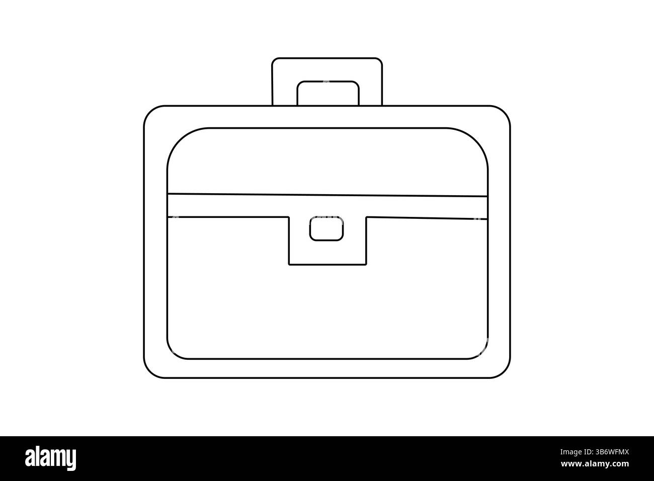 Continuous one line cloud storage symbol  modern minimalist vector design for tech concepts Stock Vector