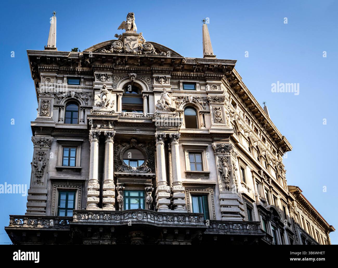 A beautifully ornate historic building with intricate architectural ...