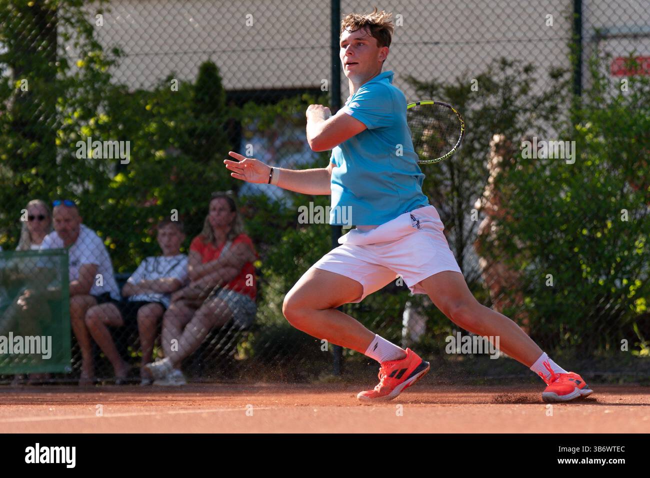 OEGSTGEEST, NETHERLANDS - APRIL 30: Mees Röttgering during the ITF ...