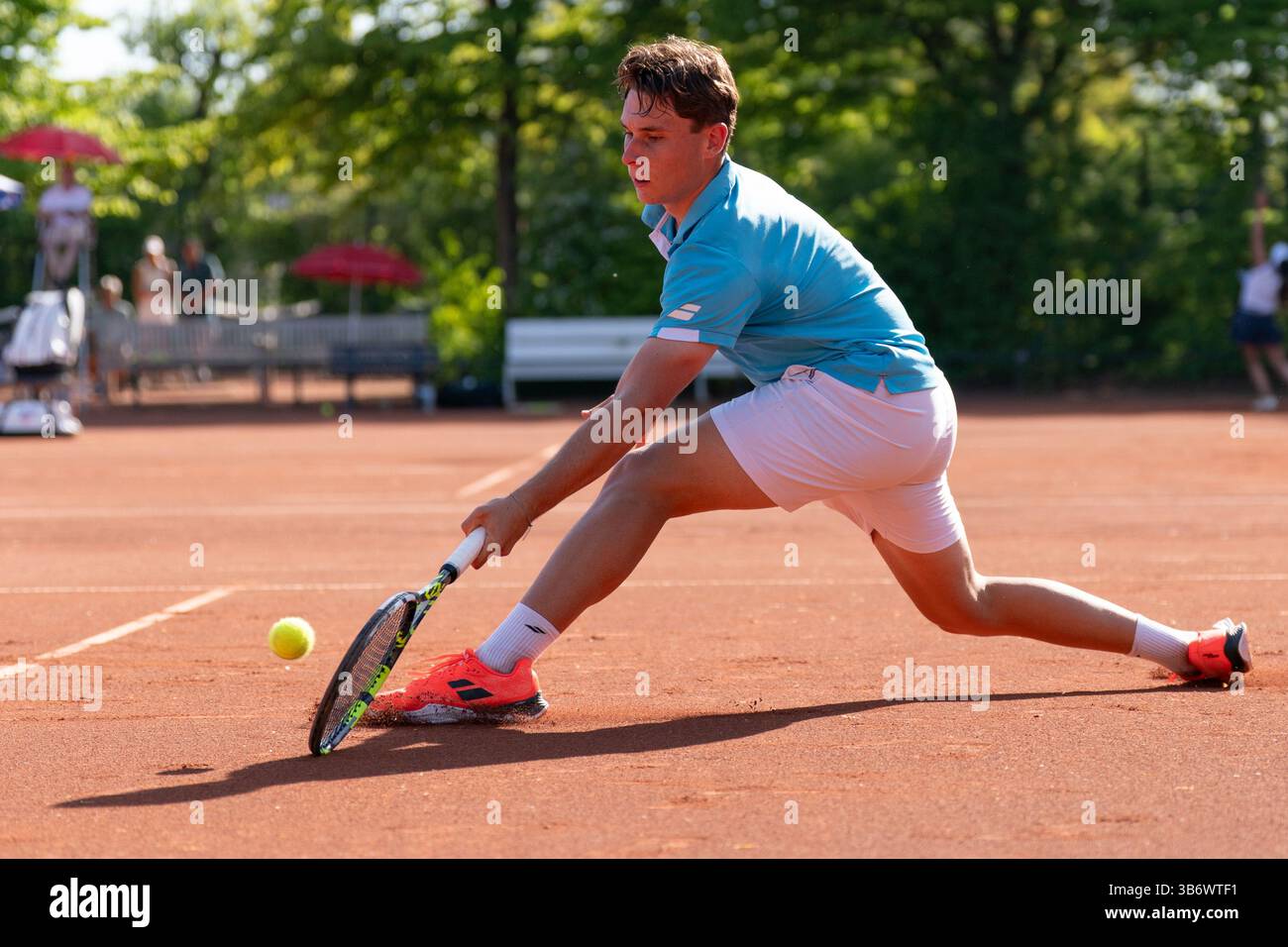 OEGSTGEEST, NETHERLANDS - APRIL 30: Mees Röttgering during the ITF ...