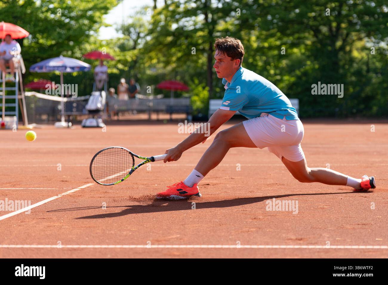 OEGSTGEEST, NETHERLANDS - APRIL 30: Mees Röttgering during the ITF ...