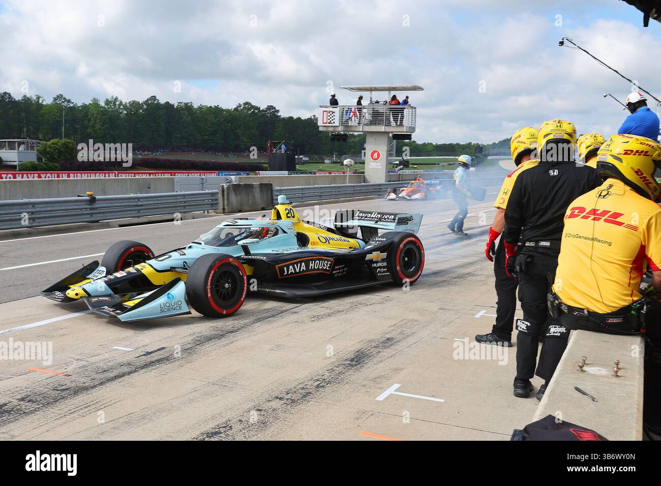 BIRMINGHAM, AL - MAY 04: Alexander Rossi (#20 Ed Carpenter Racing ECR ...