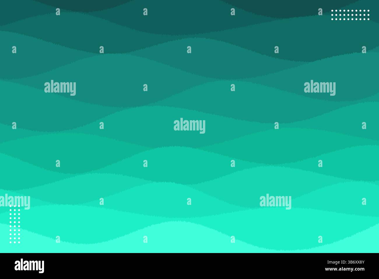 Green Waves Abstract Background Vector Illustration Stock Vector Image ...