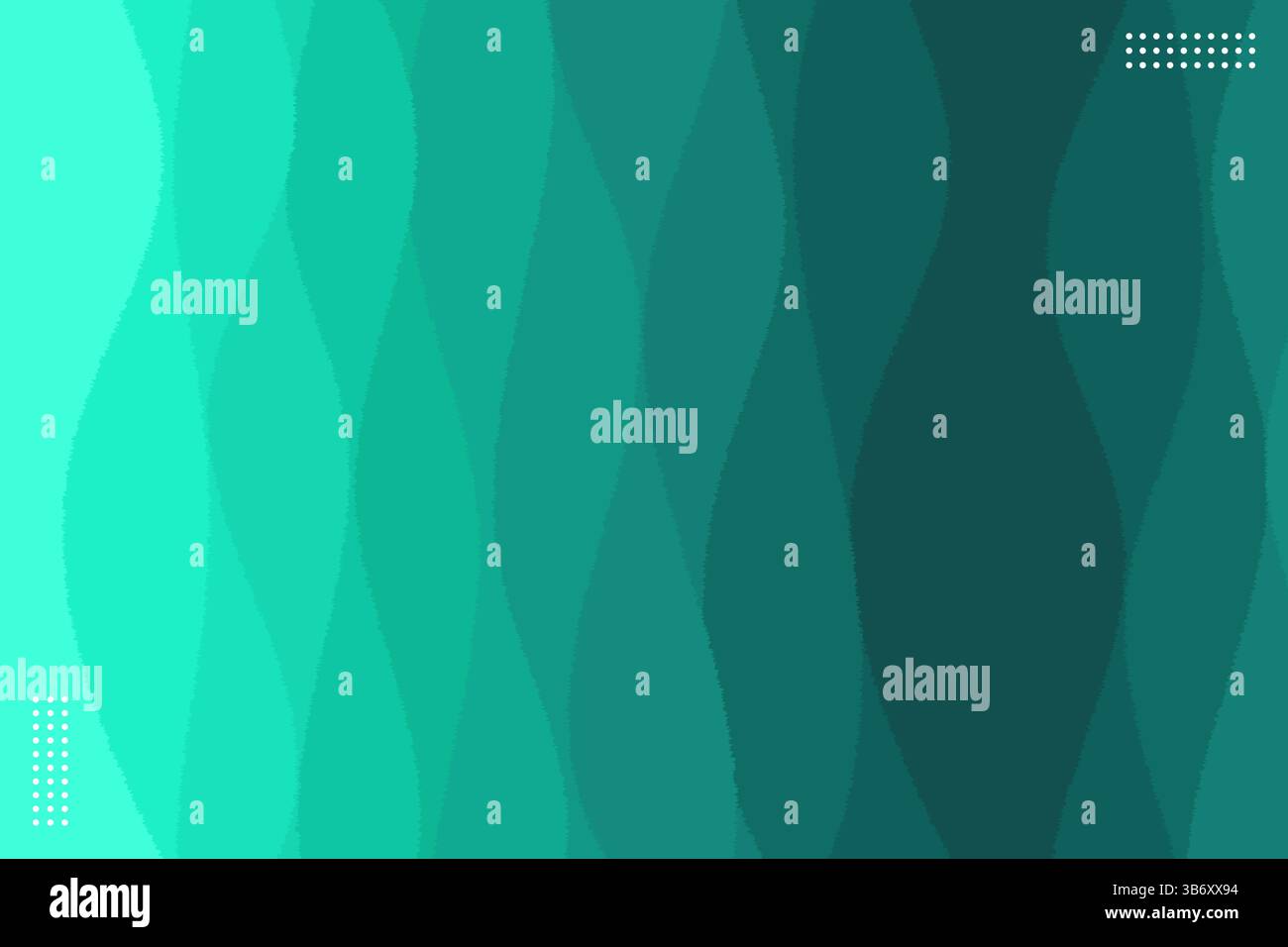 Green Waves Abstract Background Vector Illustration Stock Vector Image ...