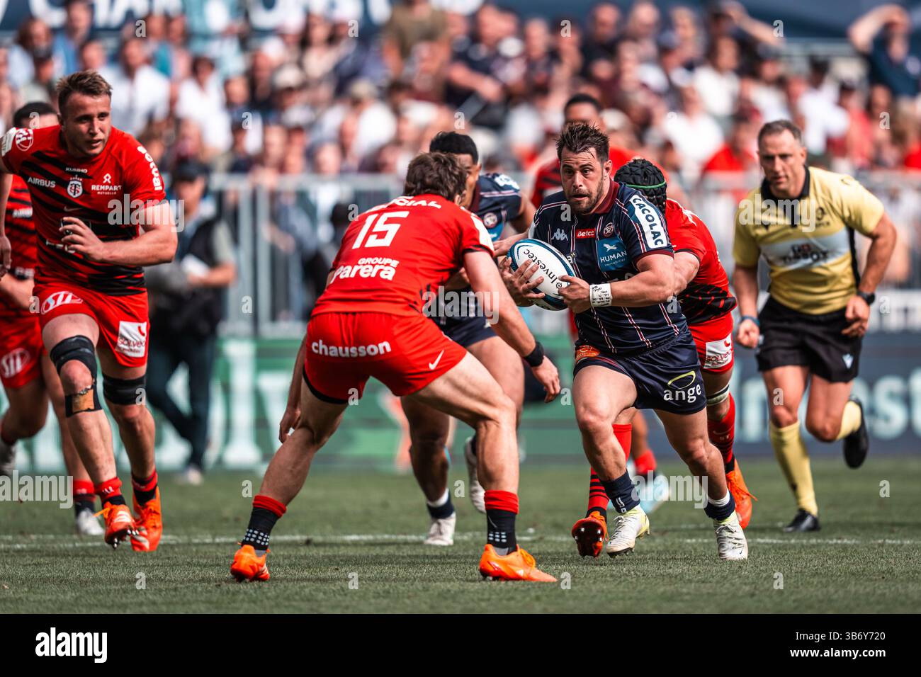Union Bordeaux Begles rugby match The Road to the Final