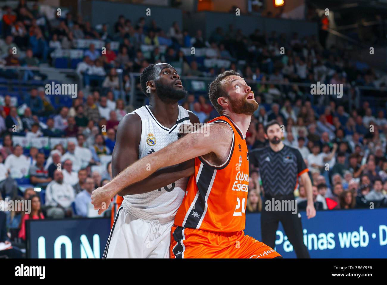 Madrid, Spain. 04th May, 2025. 4th May 2025; Movistar Arena; Liga ...