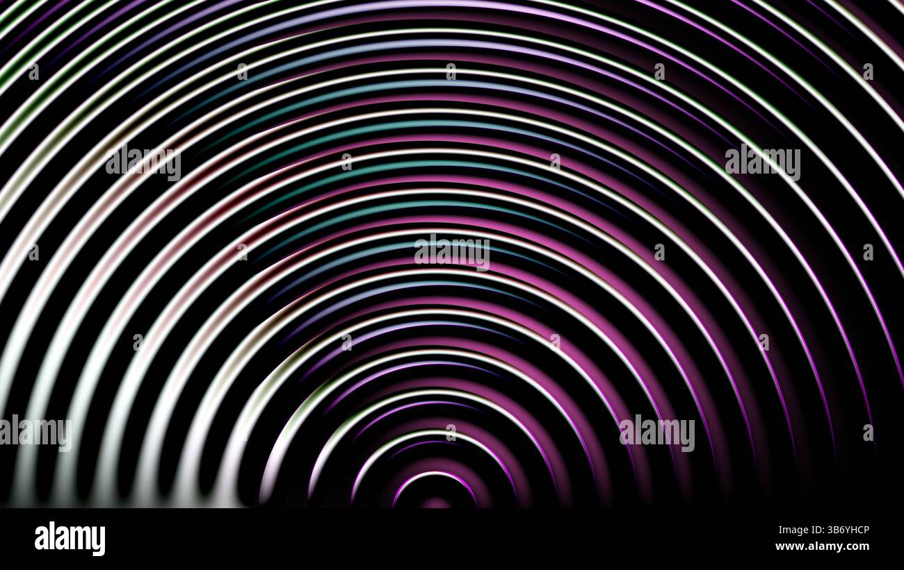 Black and White Optical Illusion Spiral – Hypnotic Abstract Background ...