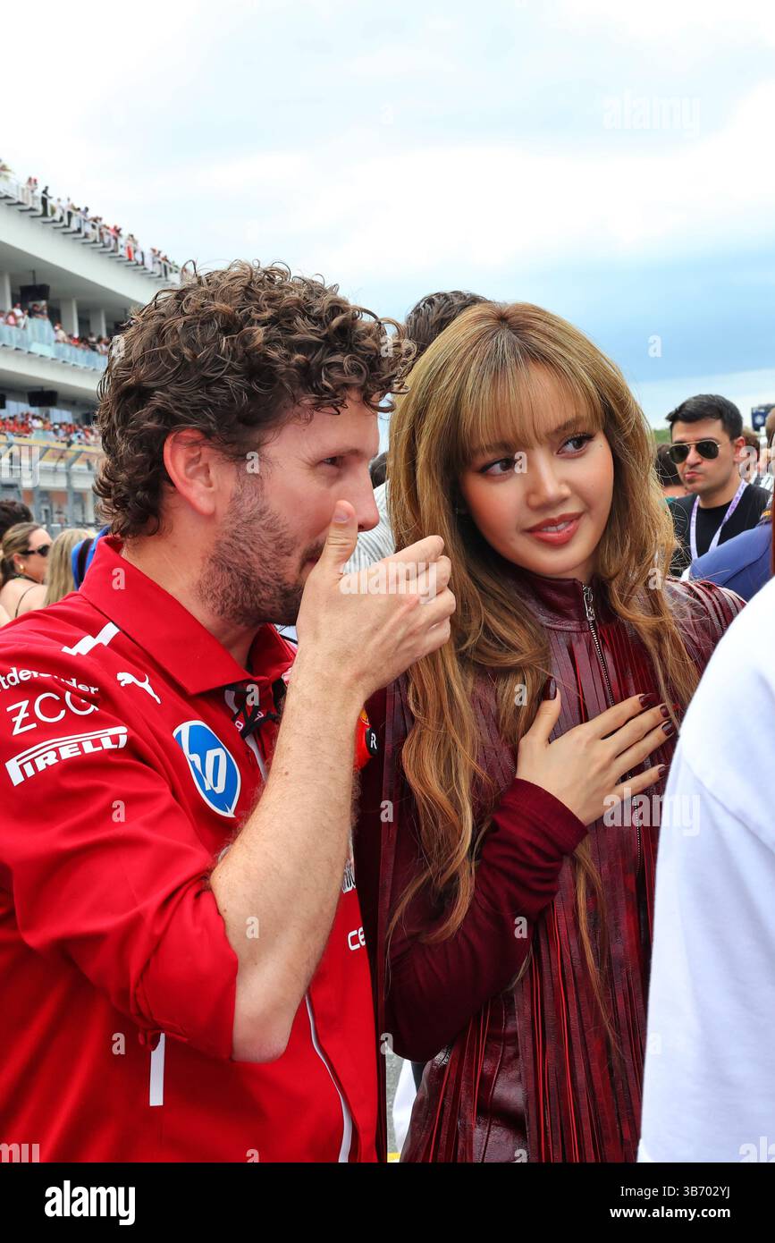 Miami, USA. 04th May, 2025. Lisa (THA) Rapper on the grid. 04.05.2025 ...
