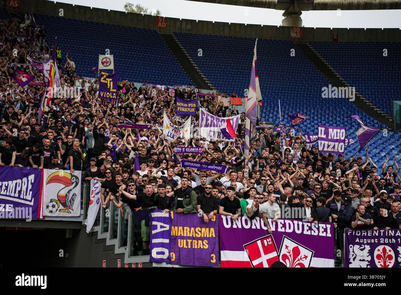 Spettatori Ultras Fiorentina Per Subbuteo – Dipinti A Mano In Italia – SubbuteoCreator