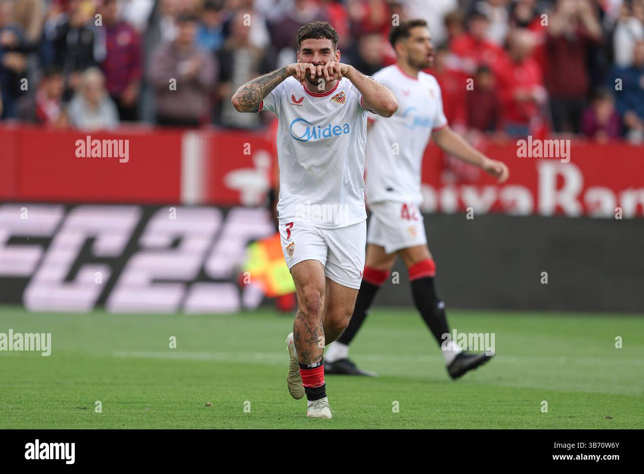 Isaac Romero of Sevilla FC during the La Liga EA Sports match between ...