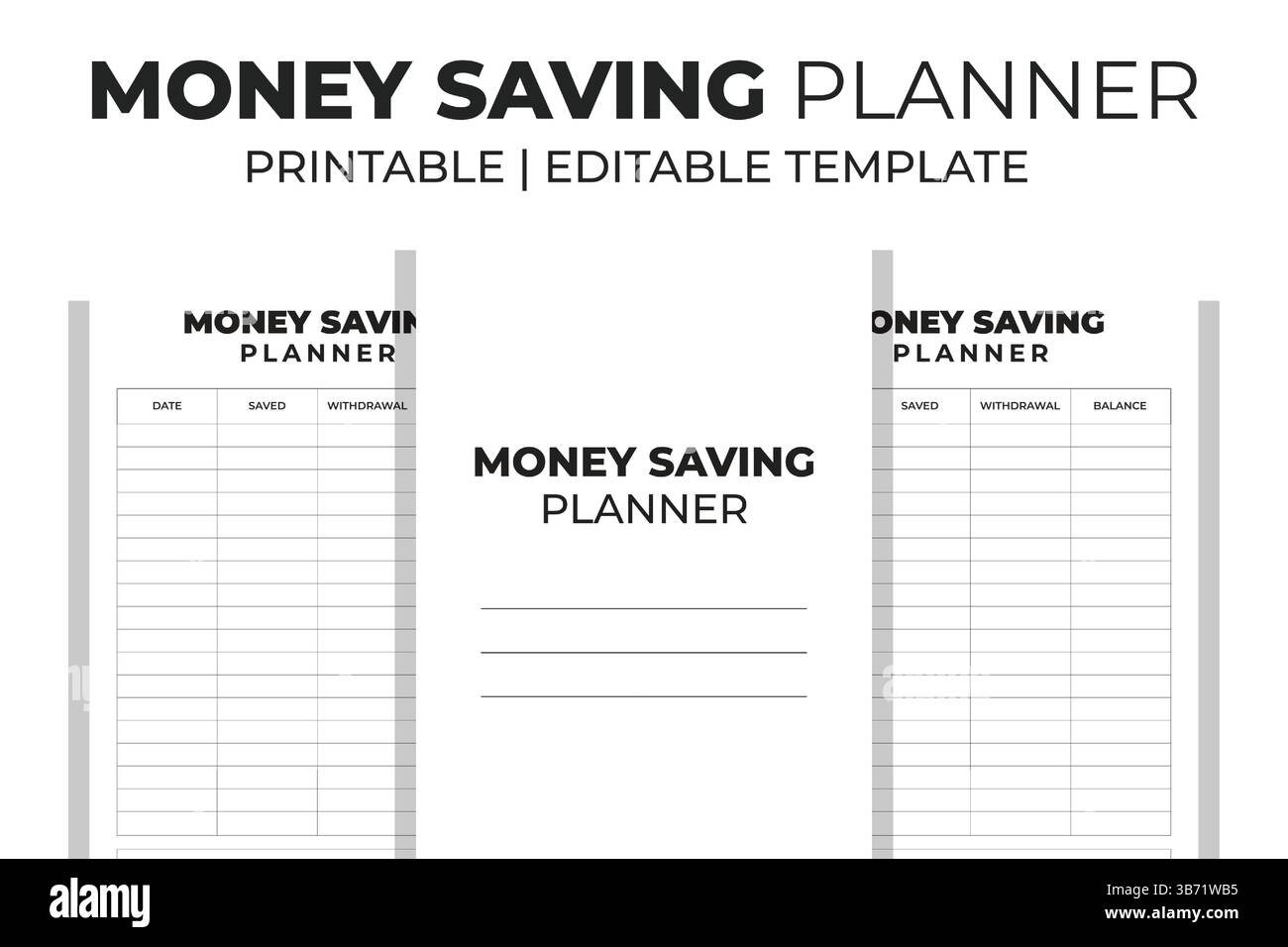 Money saving kdp interior stock vector image art alamy