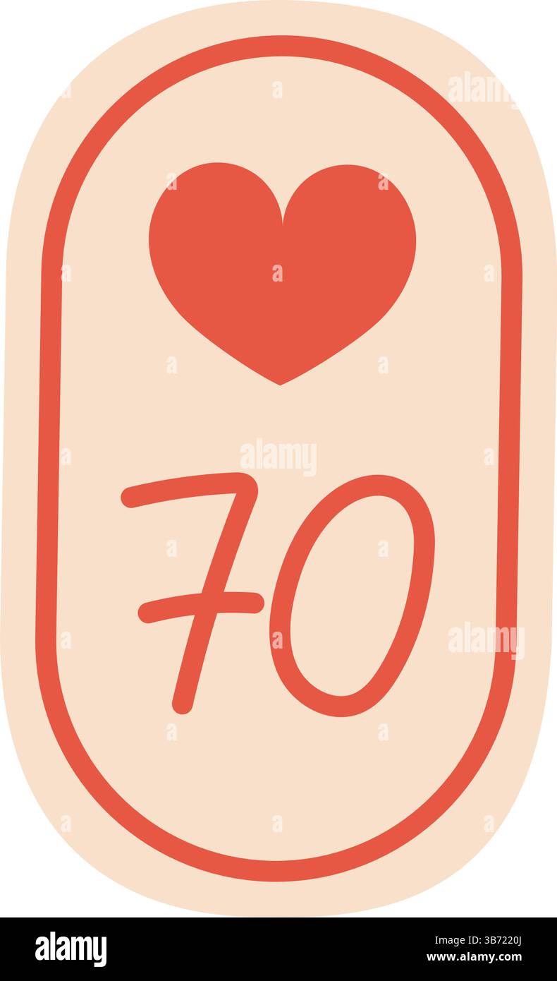 Flat Heart Tracker App Screen Stock Vector Image & Art - Alamy