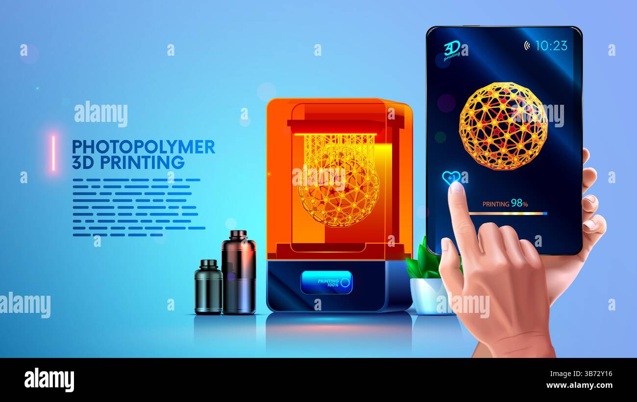 3d printed human Stock Vector Images - Alamy