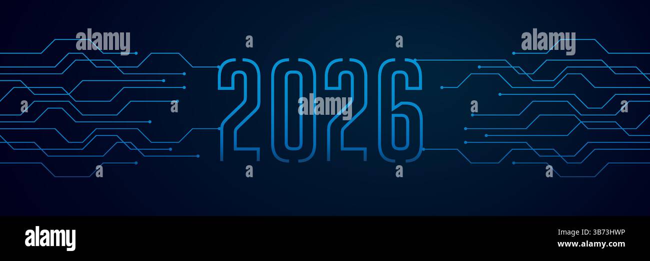 circuit board electronics digital technology banner 2026 vector ...