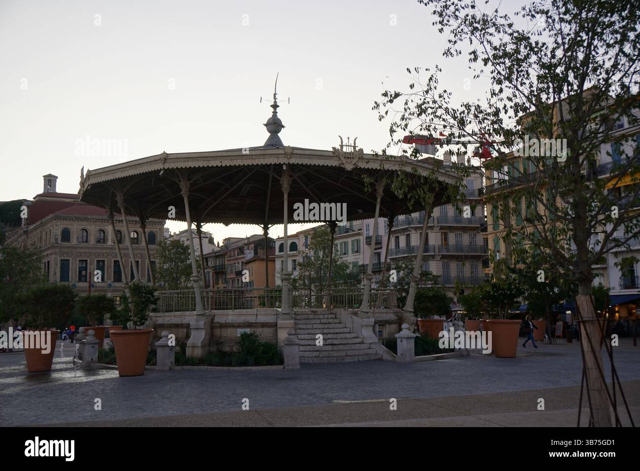 Le Kiosque a musique, Bandstand in Cannes, France Stock Photo - Alamy