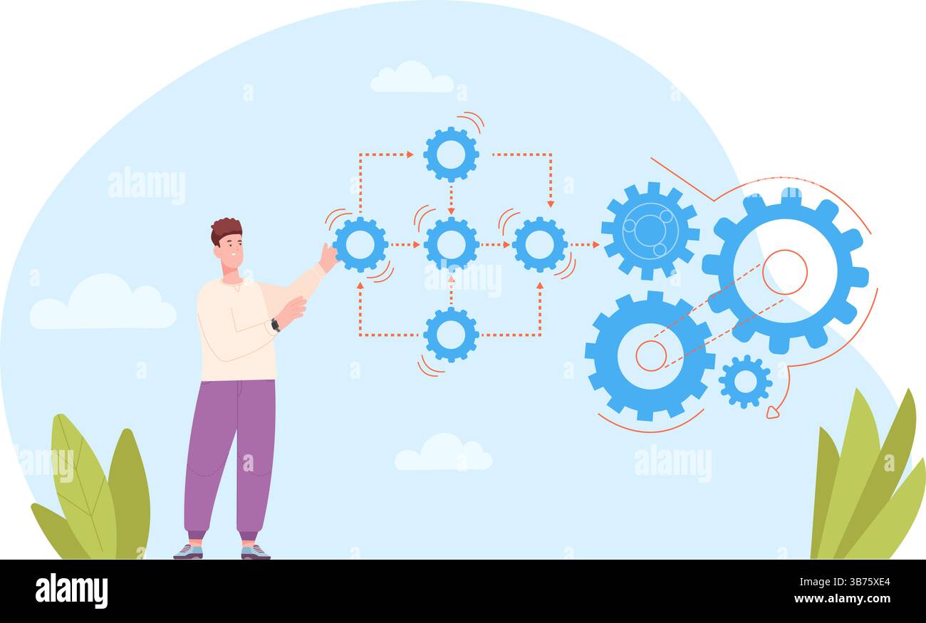 Analysis and integration office Stock Vector Images - Alamy