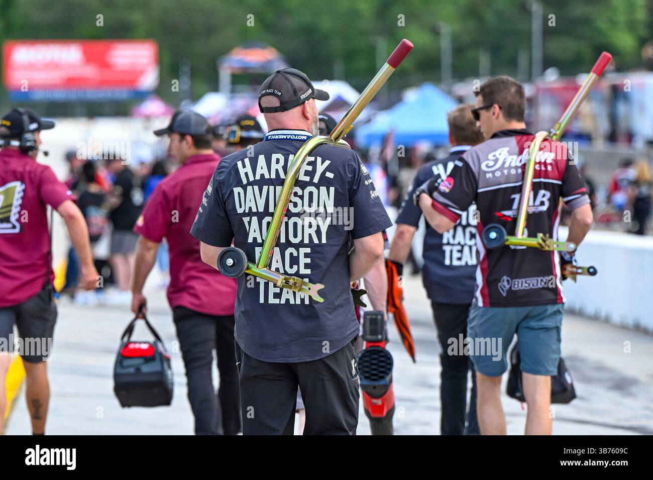 BRASELTON, GA - MAY 04: A Harley-Davidson x Dynojet Factory Racing ...