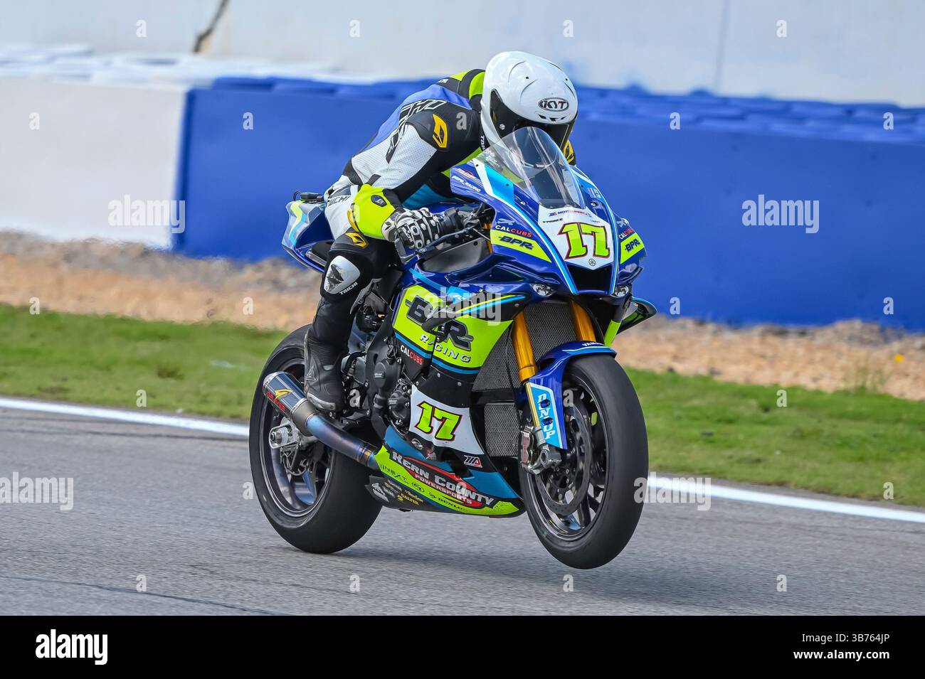 BRASELTON, GA - MAY 04: BPR Racing Yamaha rider Bryce Kornbau (17) on ...