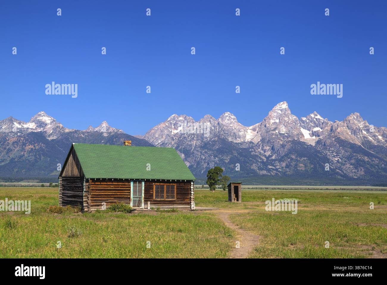 The T. A. Moulton Barn is a historic barn in within the Mormon Row ...