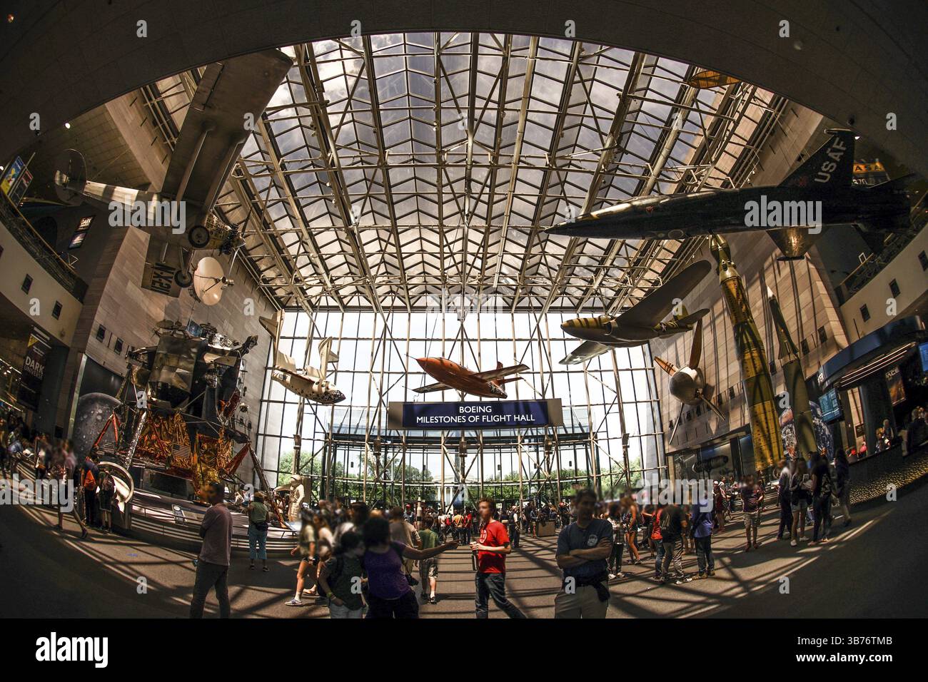 Aerospace industry image. Shooting Location: Washington, DC Stock Photo