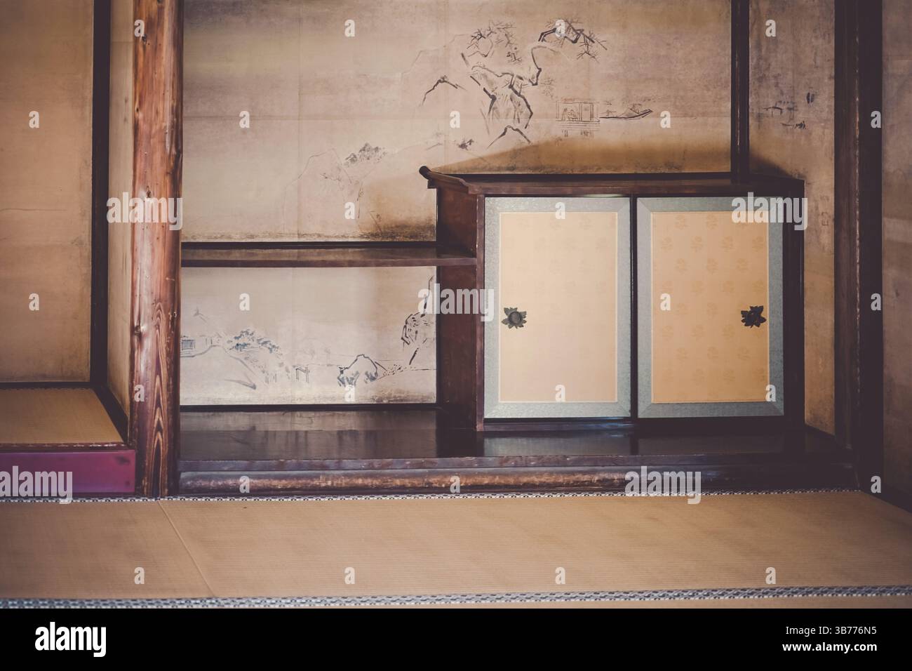 Japanese-style image of Japanese architecture. Shooting Location: Yokohama-city kanagawa prefecture Stock Photo