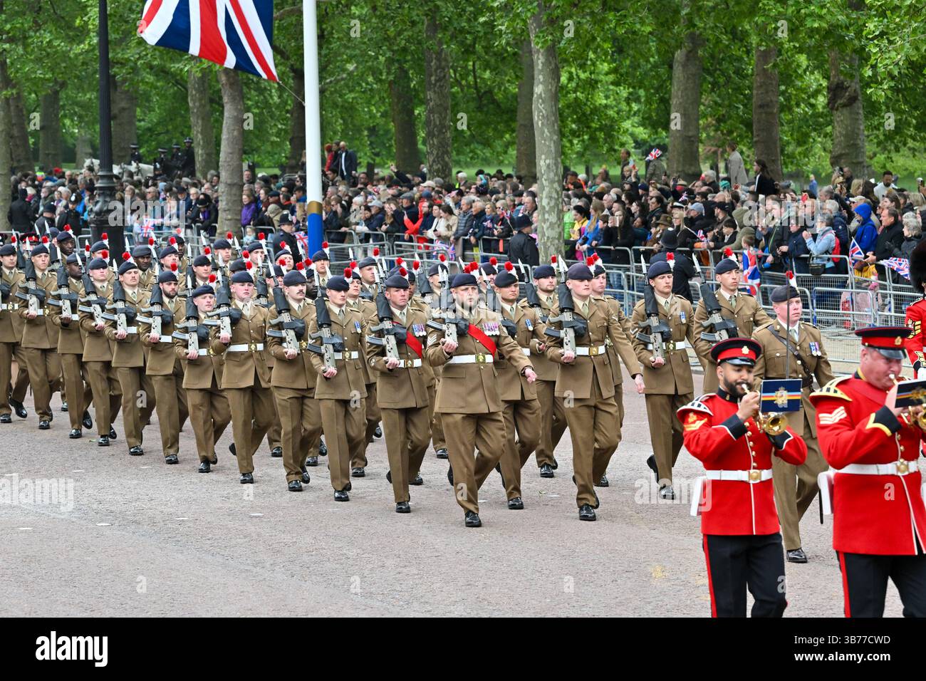London, UK. 05th May, 2025. The British Army represented during the ...