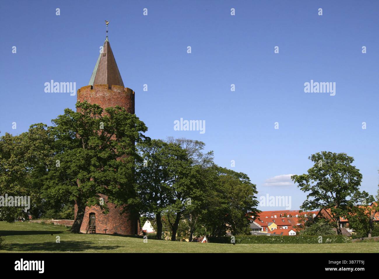 the-goose-tower-in-vordingborg-denmark-was-built-from-1362-65-by
