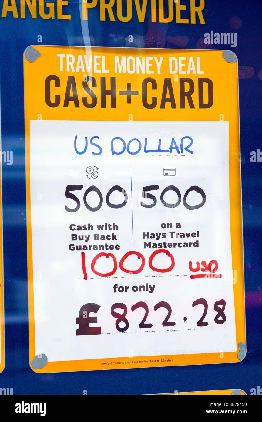 Money exchange rate hi-res stock photography and images - Alamy