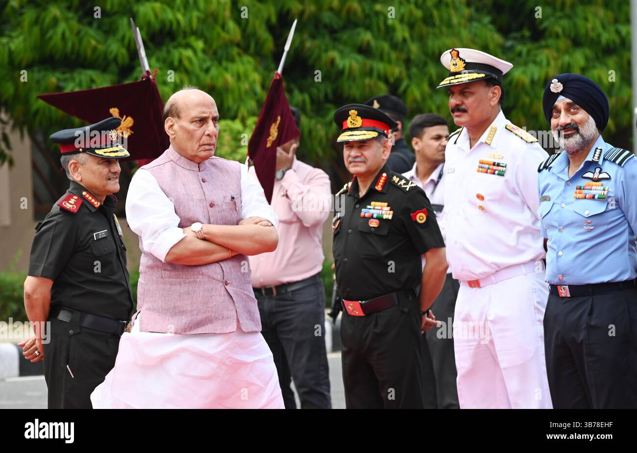 New Delhi, India. 05th May, 2025. NEW DELHI, INDIA - MAY 5: Defence ...