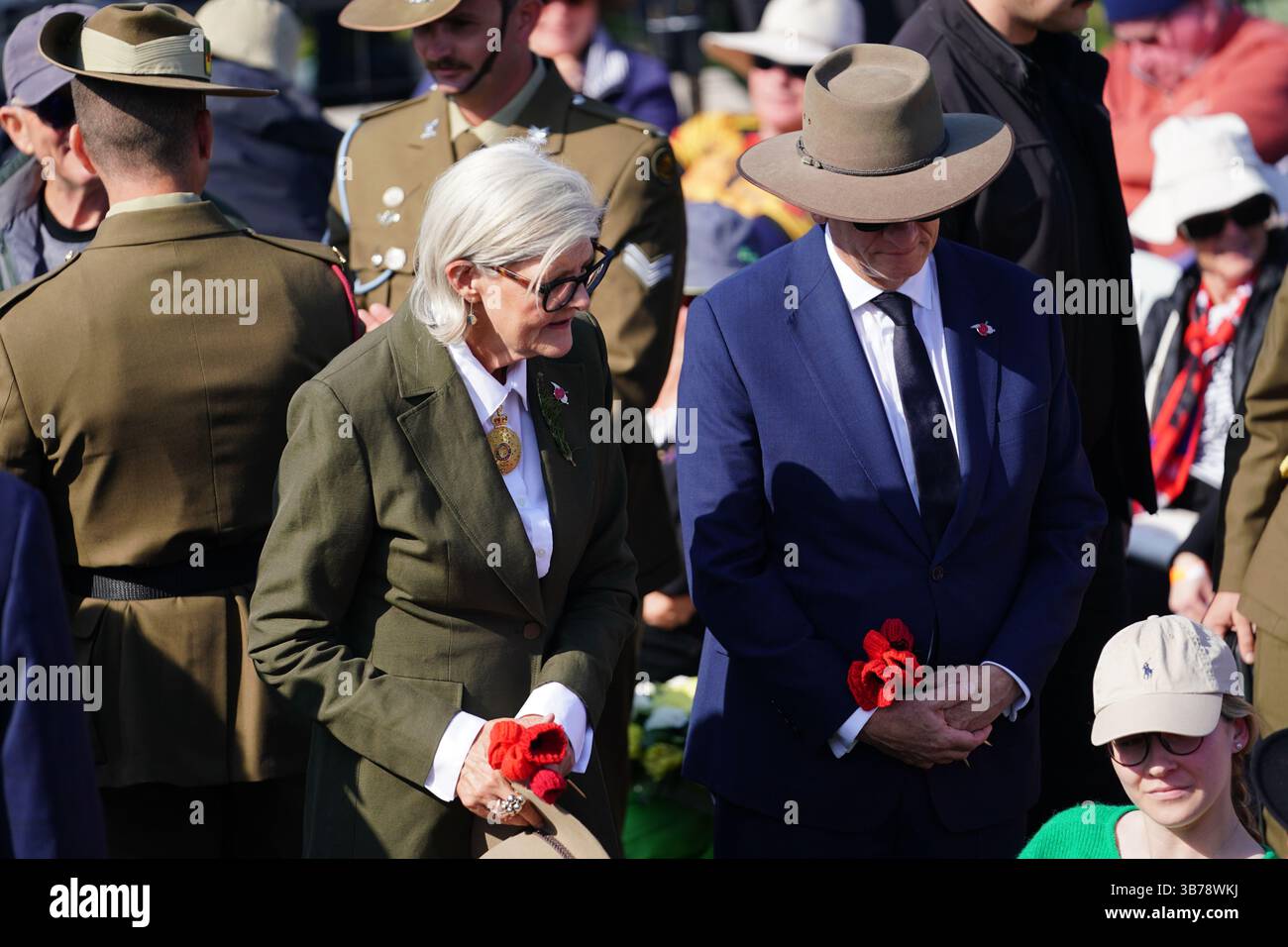CANAKKALE, TURKIYE - APRIL 25, 2025: Governor-general of Australia Sam ...