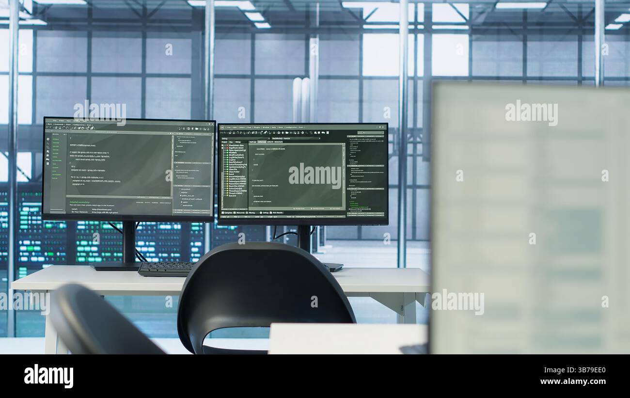 Data center mainframe computers managing hi-res stock photography and ...