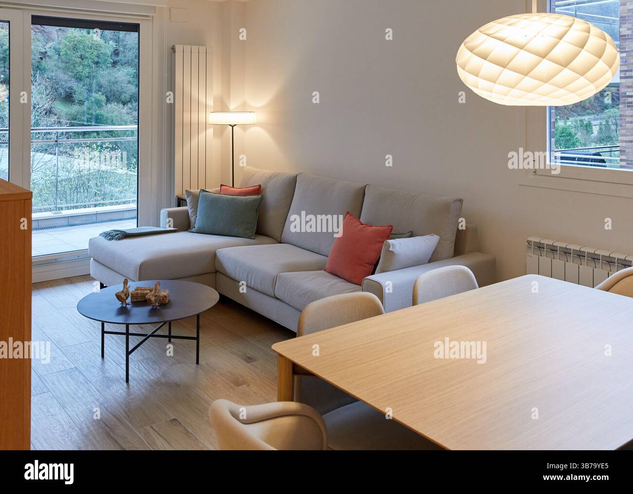 Basque Living Living and dining room, interior design, Home, Basque Country, Spain ...