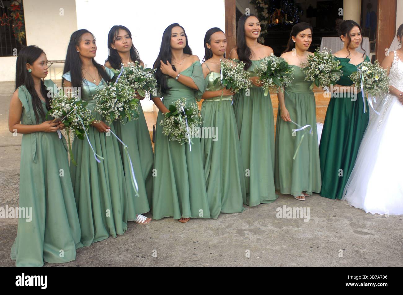 tan satin bridesmaid dresses Bridget Strapless Satin Bridesmaids Dress