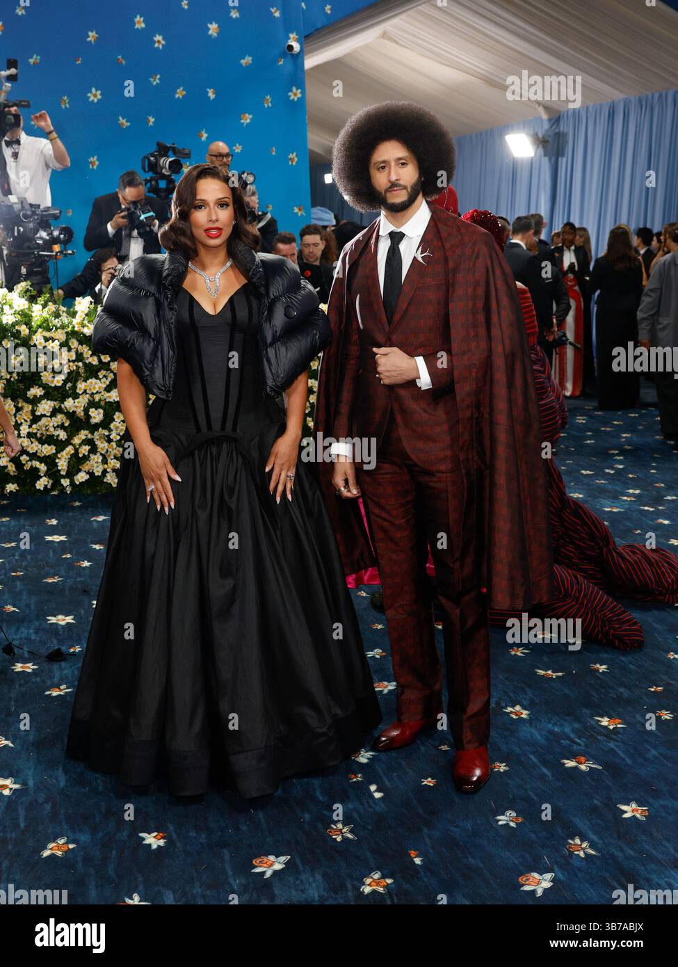 New York United States 05th May 2025 Colin Kaepernick And Nessa 