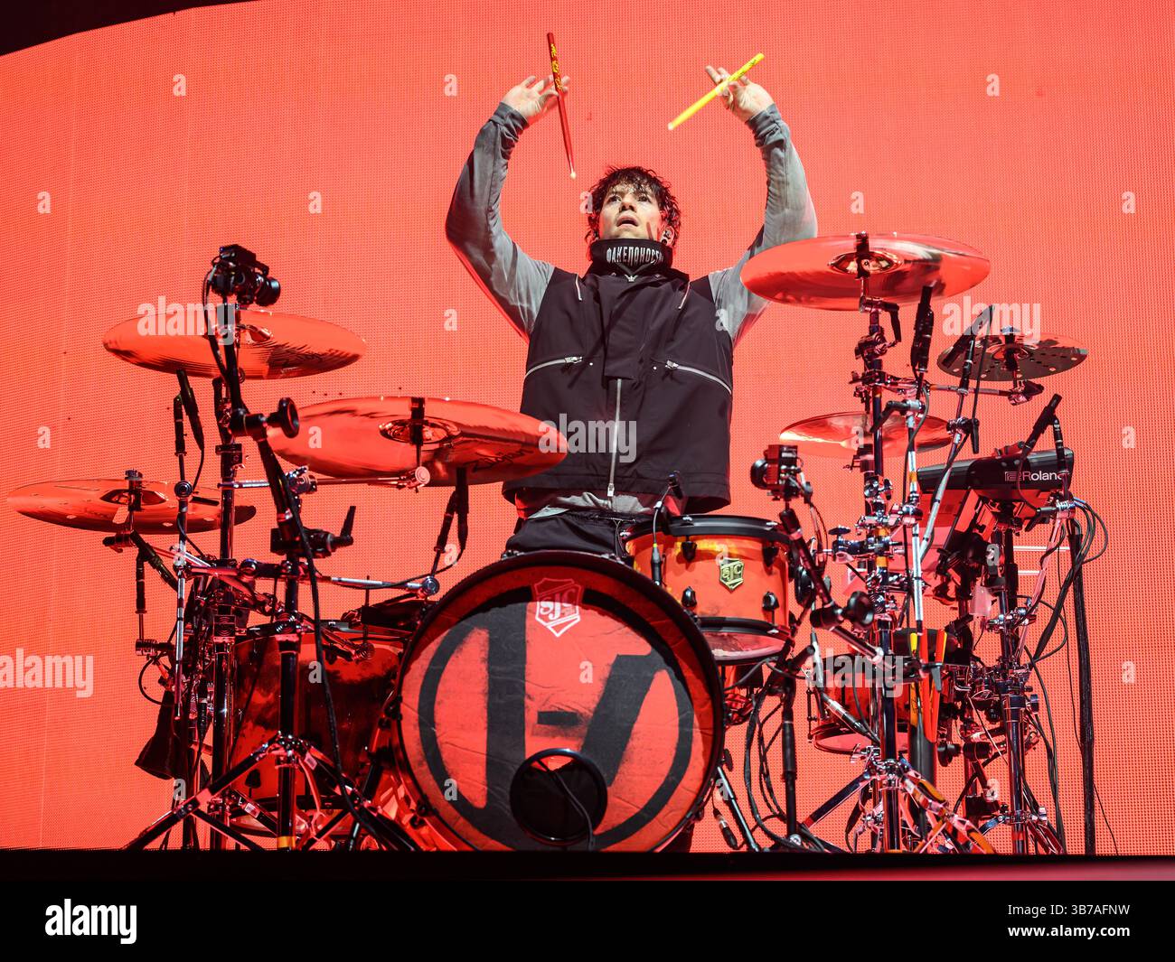 Josh Dun Reverb Glasgow, UK. 05th May, 2025. Josh Dun of Twenty One Pilots performs ...