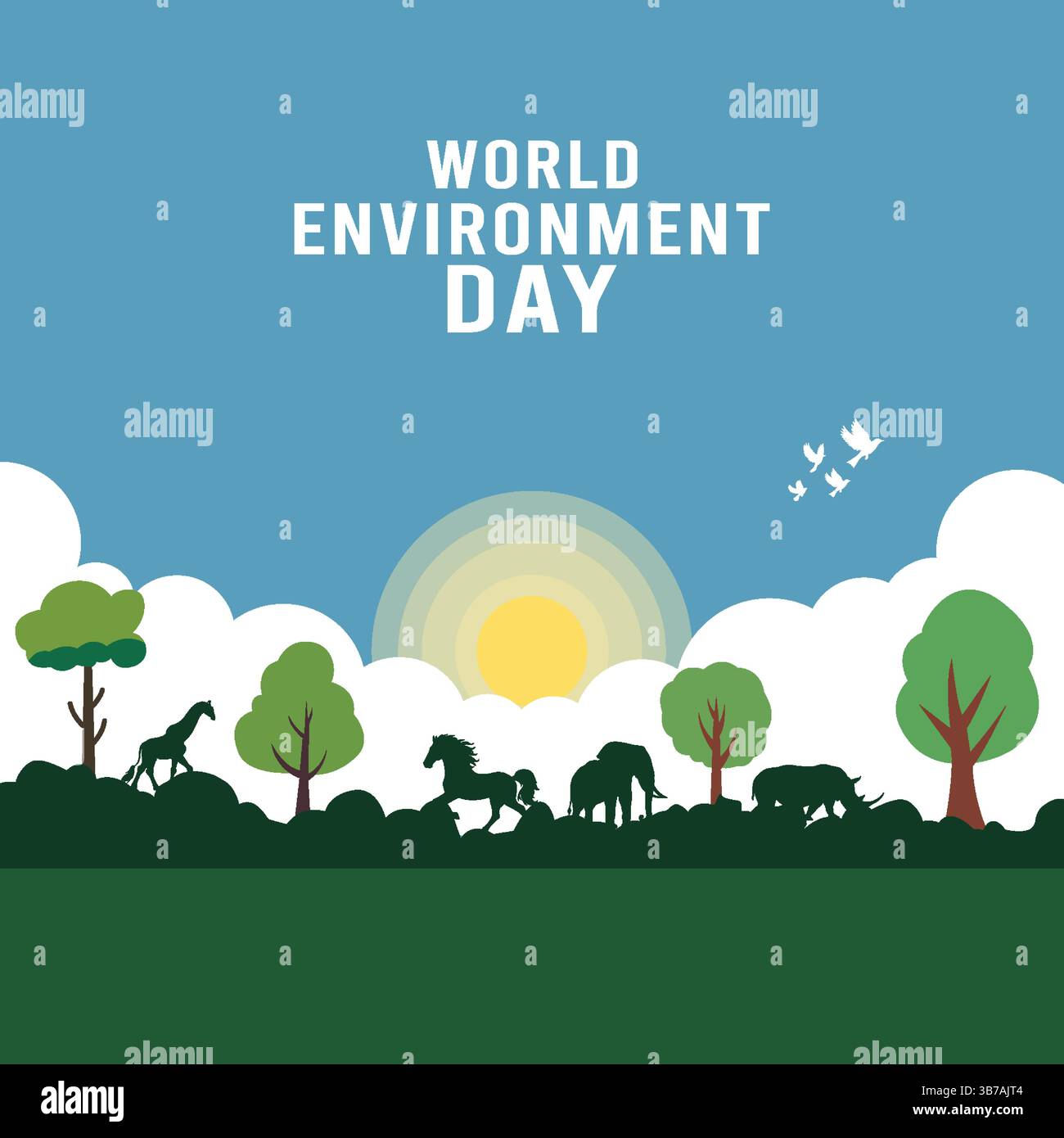World Environment Day, image size:1300x1390