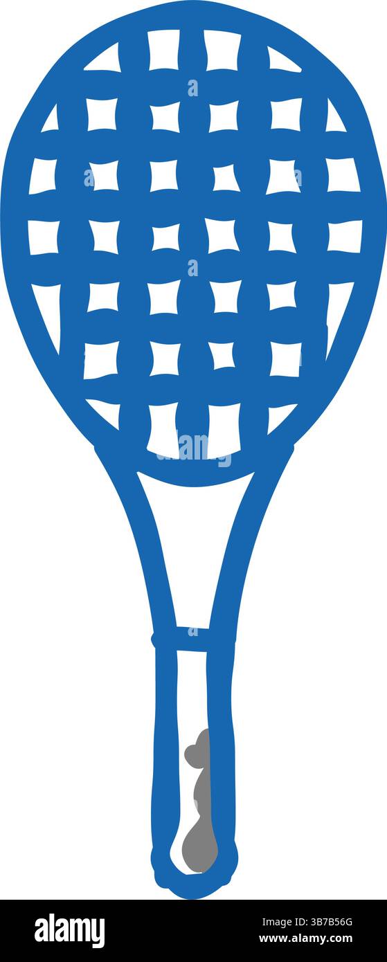 racquet tennis icon doodle illustration Stock Vector Image & Art - Alamy
