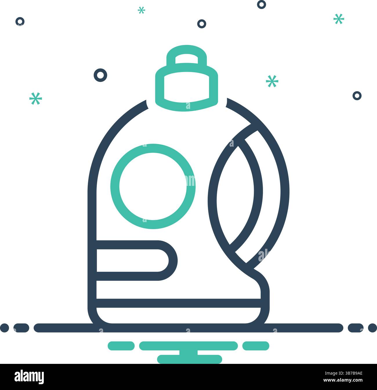 Icon for detergent, liquid Stock Vector