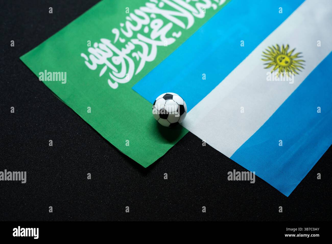 November 2022: Argentina vs. Saudi Arabia, Football match with national ...