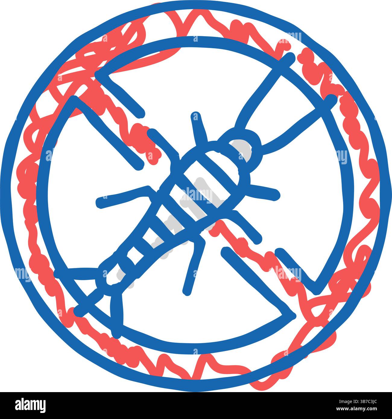 silverfish treatment icon doodle illustration Stock Vector Image & Art ...