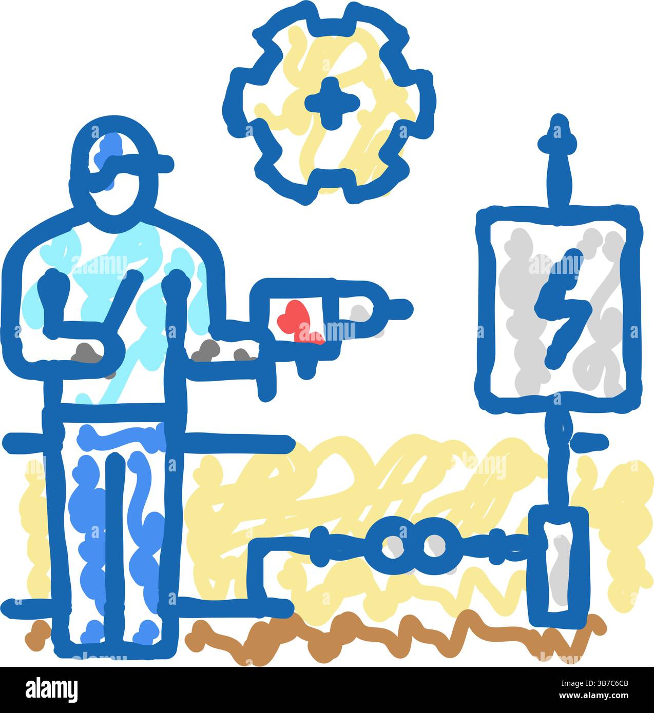 Rewiring Stock Vector Images - Alamy