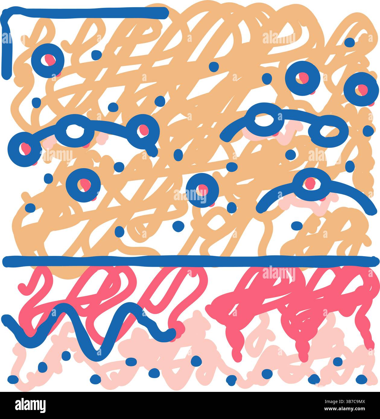 red spots rash skin icon doodle illustration Stock Vector Image & Art ...