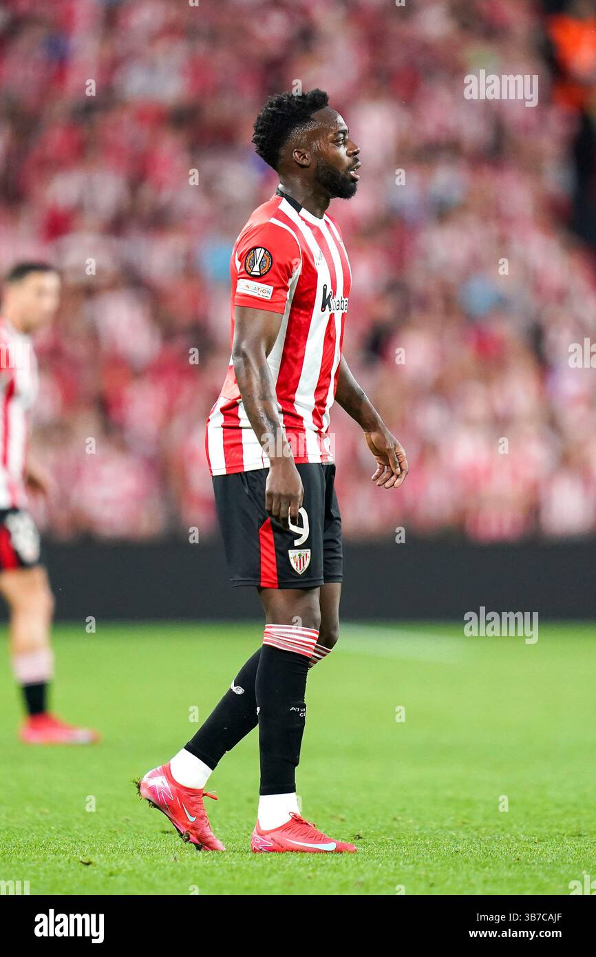 Bilbao, Spain. 01st May, 2025. Athletic Club de Bilbao forward Iñaki ...