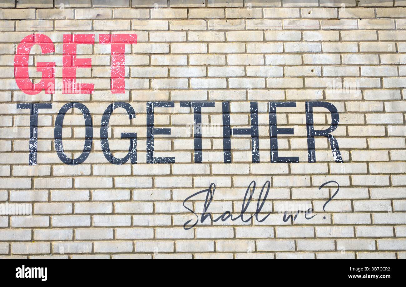 We come together hi-res stock photography and images - Alamy